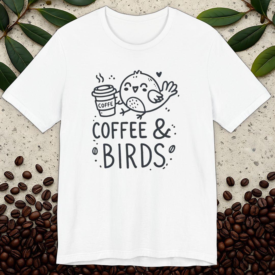 Coffee & Birds T-Shirt