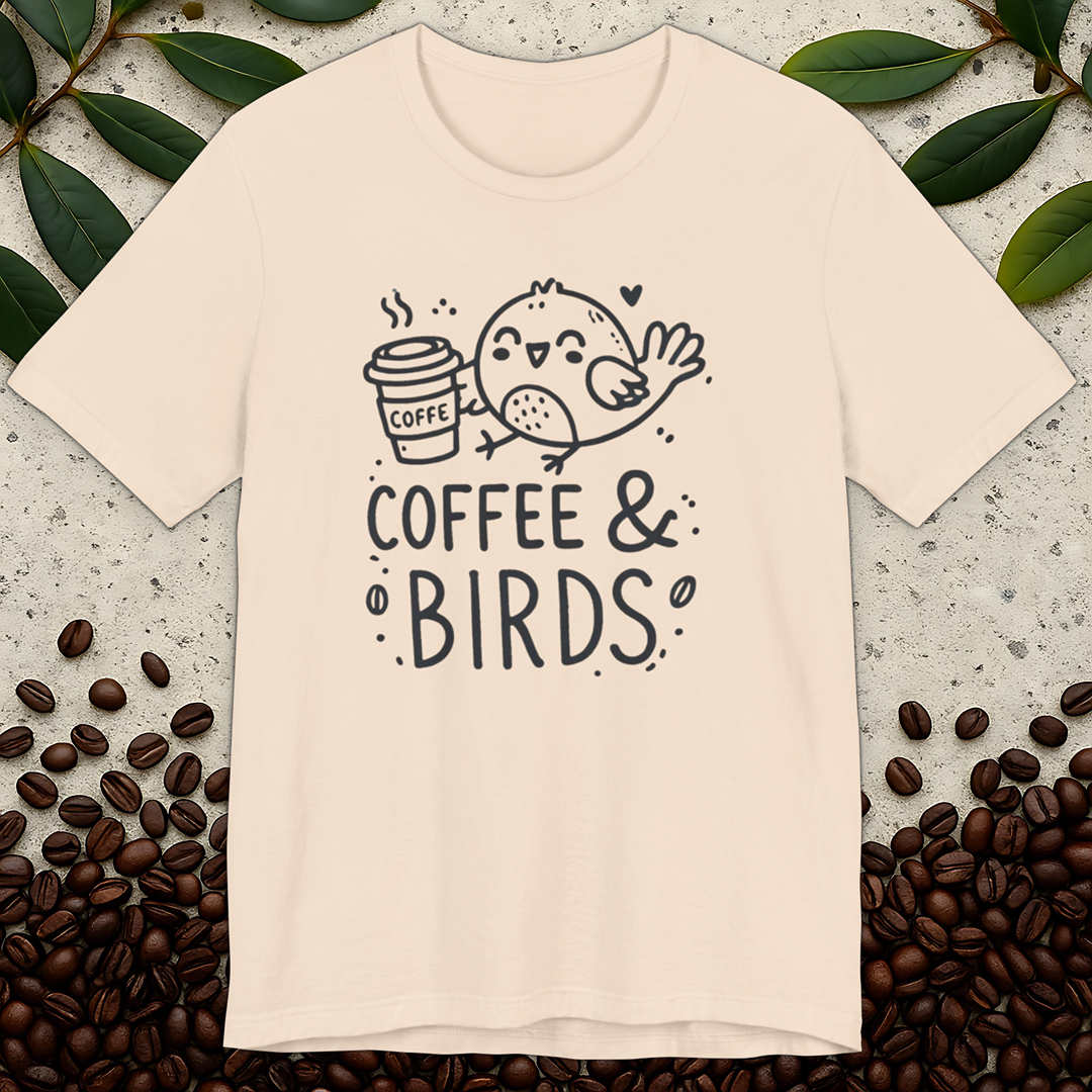 Coffee & Birds T-Shirt