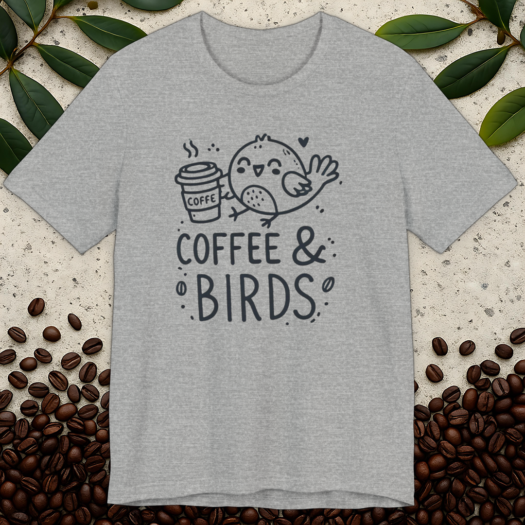 Coffee & Birds T-Shirt