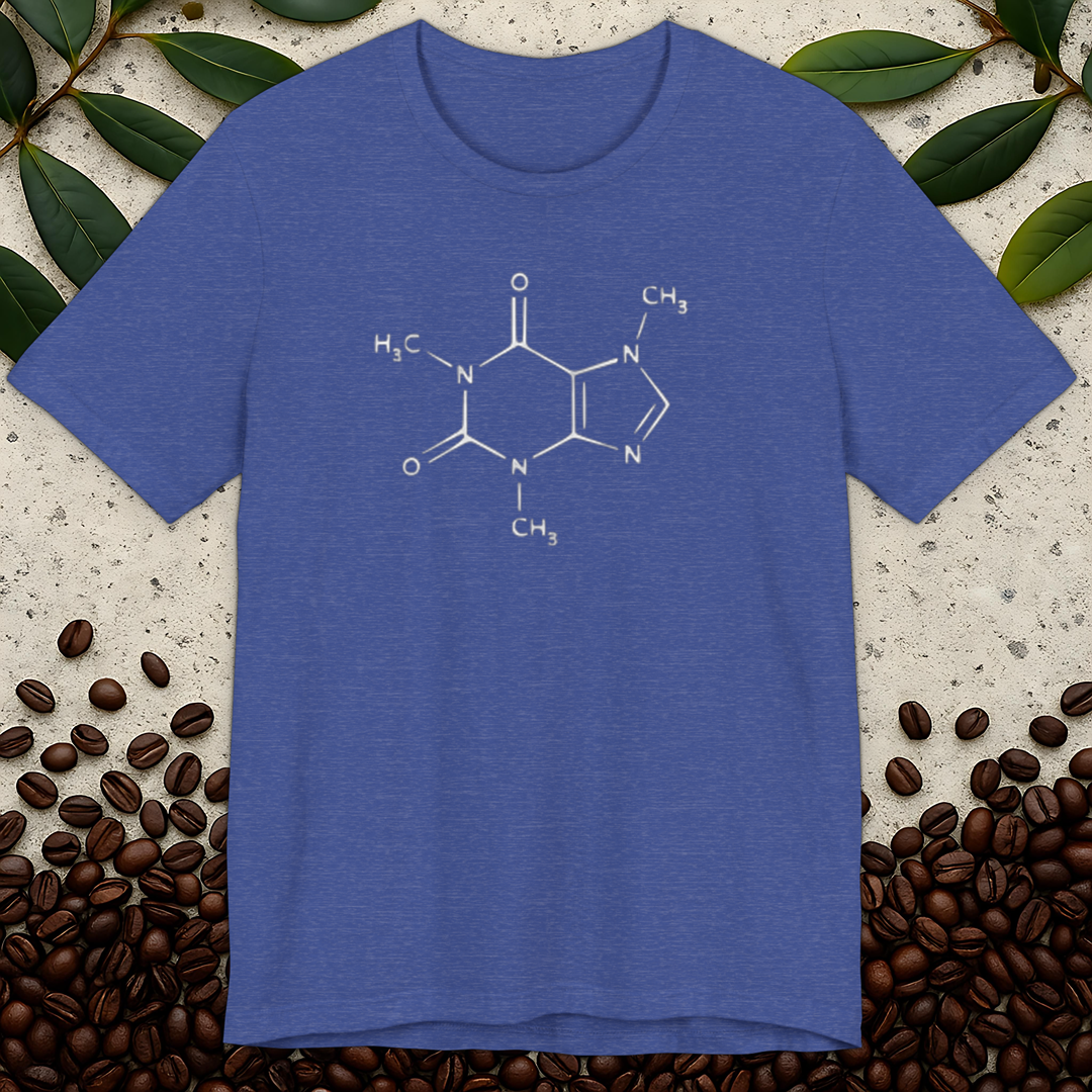 Caffeine Molecule T-Shirt