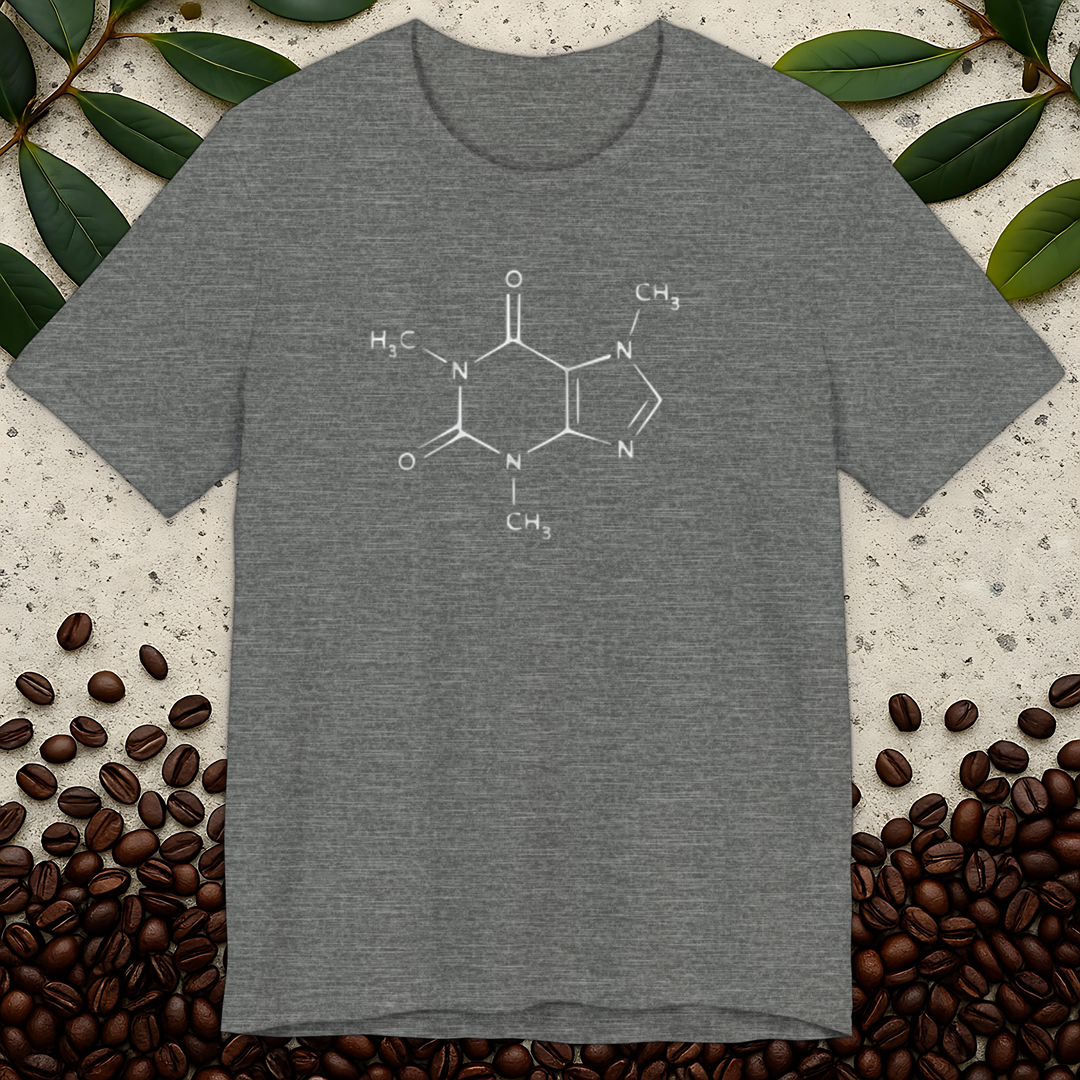 Caffeine Molecule T-Shirt