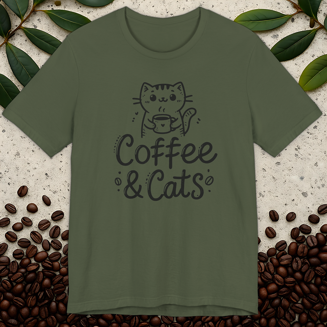 Coffee & Cats T-Shirt