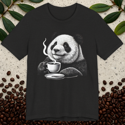 Cozy Panda Coffee T-Shirt