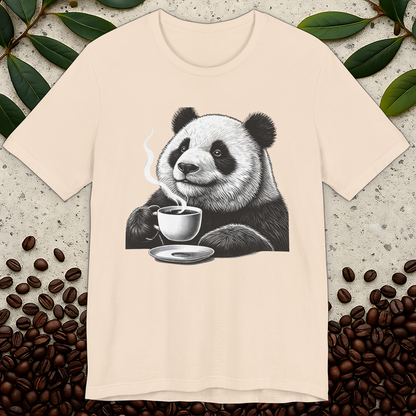 Cozy Panda Coffee T-Shirt