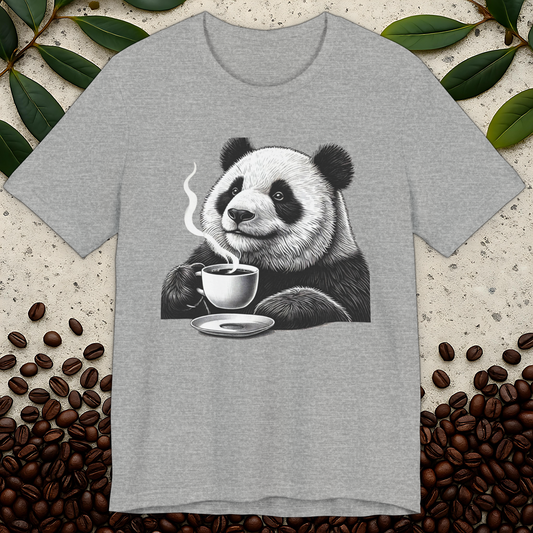 Cozy Panda Coffee T-Shirt