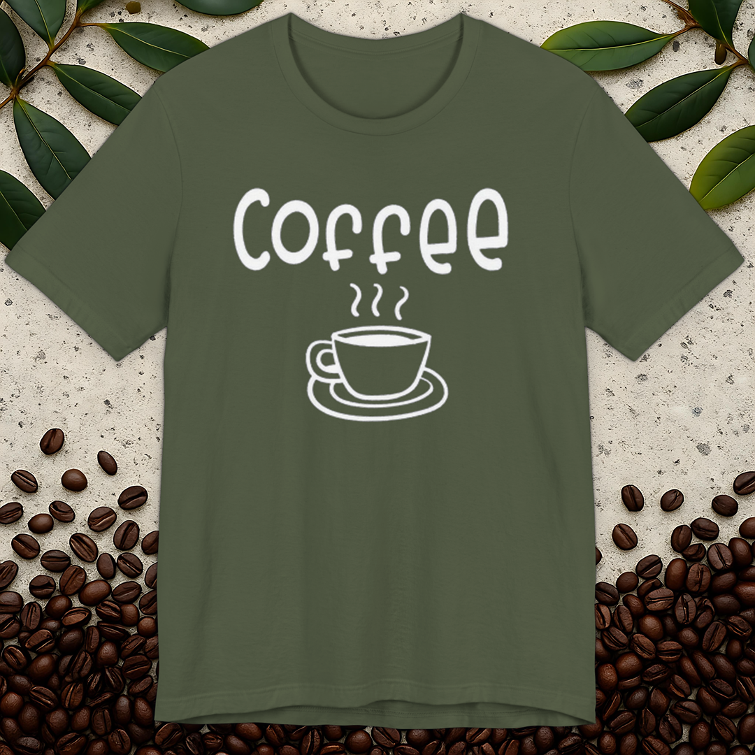 Steaming Coffee T-Shirt